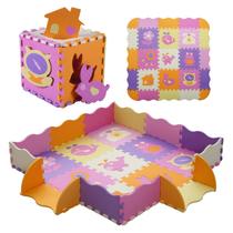 Tapete de jogo de espuma Tamiplay, 25 unidades, tapete de quebra-cabeça de 120 x 120 cm