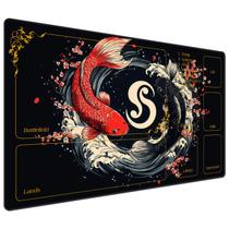 Tapete de jogo Playmat DEGDFSGR para MTG TCG Commander 70 cm x 40 cm Tapete de jogo Playmat DEGDFSGR para MTG TCG Commander 70 cm x 40 cm