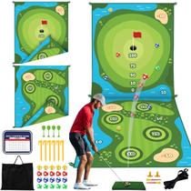 Tapete de jogo TOY Life Golf Chipping 120x140cm com bolas e dardos