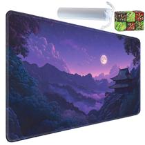 Tapete de jogo Yuxcfhjfe 61 x 36 cm antiderrapante com conjunto de dados