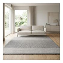 Tapete de Lã Meraki Kilim 250x300 Cinza Artesanal Dupla Face Sala/Quarto Tapete de Lã Meraki Kilim 250x300 Cinza Artesanal Dupla Face Sala/Quarto