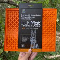 Tapete de lamber e comedouro Lickimat Buddy LARGE Tapete de lamber e comedouro Lickimat Buddy LARGE