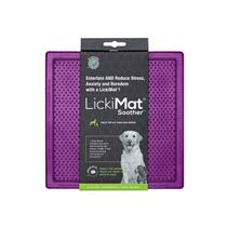 Tapete de Lamber Licki Mat Soother Roxo para Cachorro