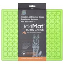 Tapete De Lamber Lickimat Buddy Grande Verde Para Cachorro Tapete De Lamber Lickimat Buddy Grande Verde Para Cachorro