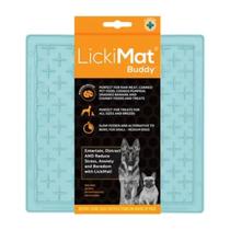 Tapete de Lamber LickiMat Buddy para cães e gatos MENTA Tapete de Lamber LickiMat Buddy para cães e gatos MENTA