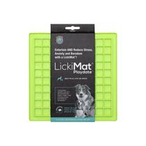 Tapete de Lamber LickiMat Playdate Verde p/ Cães Tapete de Lamber LickiMat Playdate Verde p/ Cães