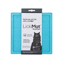 Tapete de Lamber LickiMat Soother Azul para Gato Tapete de Lamber LickiMat Soother Azul para Gato