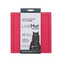 Tapete de Lamber LickiMat Soother Rosa para Gato Tapete de Lamber LickiMat Soother Rosa para Gato