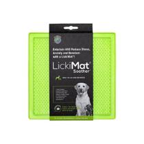 Tapete de Lamber p/ Cachorro LickiMat Soother Verde