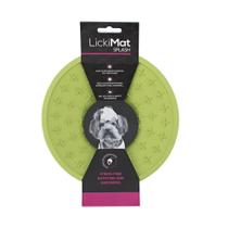 Tapete de Lamber p/ Cachorro LIckiMat Splash Verde