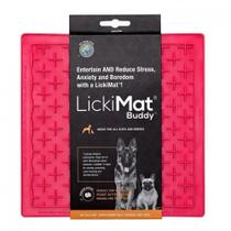 Tapete De Lamber Para Cachorro Lickimat Buddy Rosa Classico Tapete De Lamber Para Cachorro Lickimat Buddy Rosa Classico