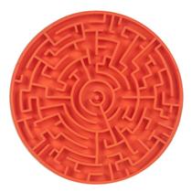Tapete de Lamber Para Cães Pet Games Labirinto G Laranja