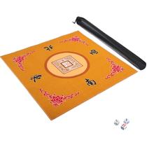 Tapete de Mahjong GUSTARIA Tapete de mesa Mahjong antiderrapante amarelo Tapete de Mahjong GUSTARIA Tapete de mesa Mahjong antiderrapante amarelo