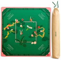 Tapete de Mahjong House of Nevrie 84x84 cm com Bolsa Antiderrapante para Transporte