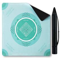 Tapete de Mahjong Wintogo antiderrapante com réguas 80x80cm (verde) Tapete de Mahjong Wintogo antiderrapante com réguas 80x80cm (verde)