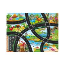 Tapete De Mapa Rodoviário De Grande Escala Para Crianças, Jogo DIY De Estacionamento De Carros Com