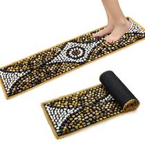 Tapete de Massagem Fardtry Pebbles 152x40cm Reflexologia Podal Tapete de Massagem Fardtry Pebbles 152x40cm Reflexologia Podal