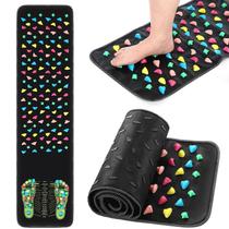 Tapete de massagem para os pés BBTO Reflexology Walk Stone Road 140x35cm