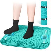 Tapete de Massagem para Pés GEENOA 51x43cm 5 Zonas Azul Tapete de Massagem para Pés GEENOA 51x43cm 5 Zonas Azul