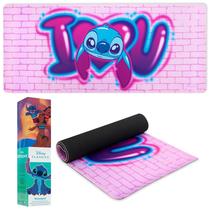 Tapete de mesa Disney Stitch Large Mouse Mouse Mouse 80 x 36 cm rosa
