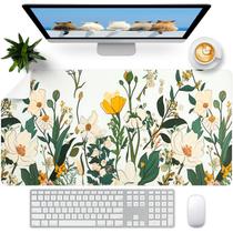 Tapete de mesa FreeNook Flower para couro impermeável Tapete de mesa FreeNook Flower para couro impermeável
