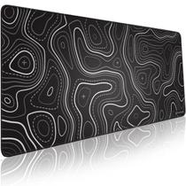 Tapete de mesa Glittery Garden Minimalist Topographic Map XXL Tapete de mesa Glittery Garden Minimalist Topographic Map XXL
