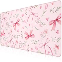 Tapete de mesa rosa para mouse pad iCasso 90x40 cm antiderrapante
