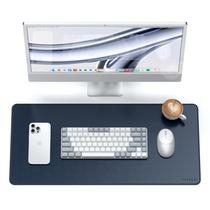Tapete de mesa Satechi Vegan Leather Grande 68x31,5x0,3cm Azul