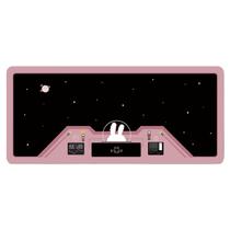 Tapete de mouse grande e estendido 80x30cm Cute Space Bunny Tapete de mouse grande e estendido 80x30cm Cute Space Bunny