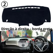 Tapete De Painel De Alta Qualidade Para Honda Fit Jazz 2008-2013 GE6 GE7 GE8 GE9, Protetor De