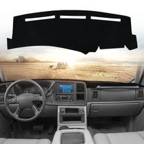 Tapete de painel SHINEHOME compatível com Chevy Silverado 1999-2006