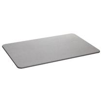 Tapete de Pedra Diatomita para Banheiro Cinza 60cm x 39cm Lyor