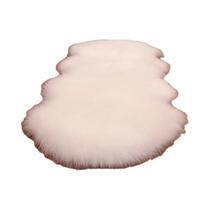 Tapete De Pele De Ovelha Artificial Felpudo E Macio, Carpete Antiderrapante De Cabelo Longo Para