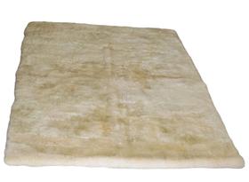 Tapete De Pele Lã Carneiro (Ovino) Natural 1,50 X 2,00 M