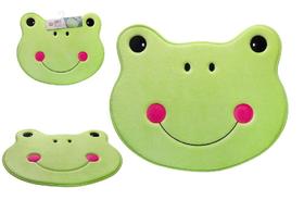 Tapete de Pelúcia para Quarto Divertido e Estilizado Cabeça de Sapo