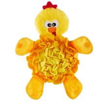 Tapete de Pelúcia Snuffle Palz Brinquedo de Fuçar Quebra-Cabeça Recheável Interativo Para Cães - FRANGO Tapete de Pelúcia Snuffle Palz Brinquedo de Fuçar Quebra-Cabeça Recheável Interativo Para Cães - FRANGO