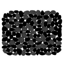 Tapete de pia Coopay Kitchen PVC ecológico 40x30cm preto