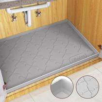 Tapete de Pia de Silicone Impermeável SIKADEER - 31x19 Polegadas (Gabinete de 33 Polegadas)