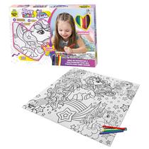 Tapete de Pintura Para Colorir Infantil Com Canetinhas - SAMBA TOYS