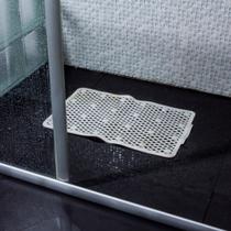 Tapete de Plástico Flexível para Área Molhada Branco - Astra Tapete de Plástico Flexível para Área Molhada Branco - Astra