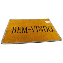 Tapete de Poliéster Bem Vindo 35cm x 55cm