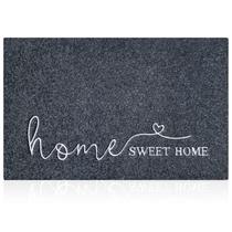 Tapete de porta ao ar livre AAZZKANG com suporte de borracha antiderrapante