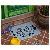 Tapete de Porta Boucle Print Pet Cinza Tapete de Porta Boucle Print Pet Cinza