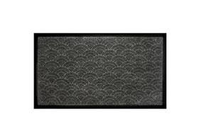 Tapete De Porta Capacho Fenice Texturas 70X40Cm -Escama Graf