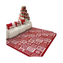 Tapete De Porta Com Padrão De Caminhão Do Papai Noel Vermelho De Natal, Carpete Para Sala De Estar, Tapete De Porta Com Padrão De Caminhão Do Papai Noel Vermelho De Natal, Carpete Para Sala De Estar,