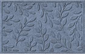 Tapete de porta com piso de bangalô Waterhog Brittney Leaf 60x90cm