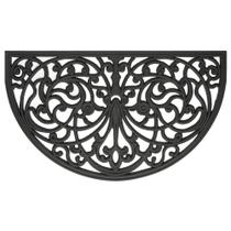 Tapete de porta de borracha Achim Home Furniture Ironworks 45x75cm Tapete de porta de borracha Achim Home Furniture Ironworks 45x75cm