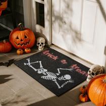 Tapete de porta de Halloween TYUU Capacho de Halloween ao ar livre 60x90cm Tapete de porta de Halloween TYUU Capacho de Halloween ao ar livre 60x90cm