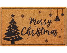 Tapete de porta de Natal Mindsoft Xmas Merry Christmas 46x76cm