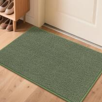 Tapete de porta interno BEQHAUSE Tapete de entrada 60x90cm verde Tapete de porta interno BEQHAUSE Tapete de entrada 60x90cm verde